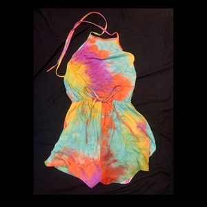 Tie die romper. Size small.